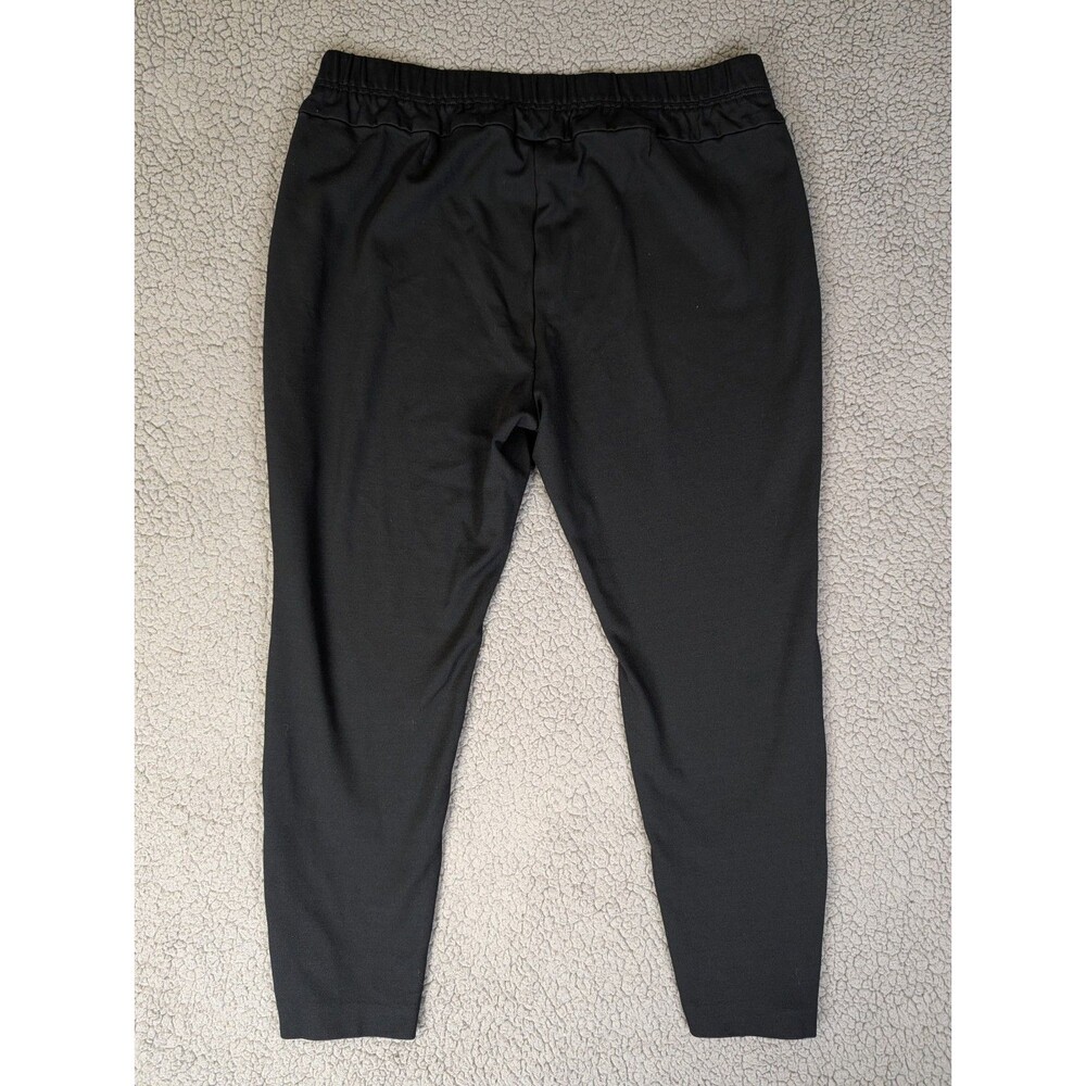 Vicinity Womens Black Leggings Elastic Waist Pull On Size XL Athleisure